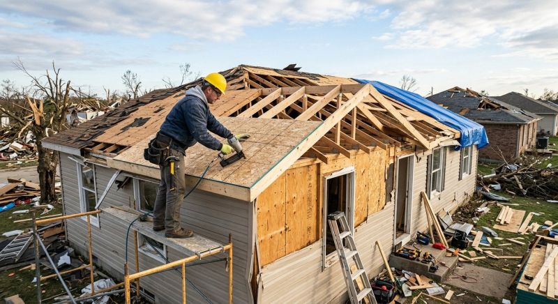 Tornado Damage Restoration in Overland Park, KS