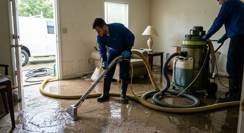 Burst Pipe Cleanup in Wilmington, NC