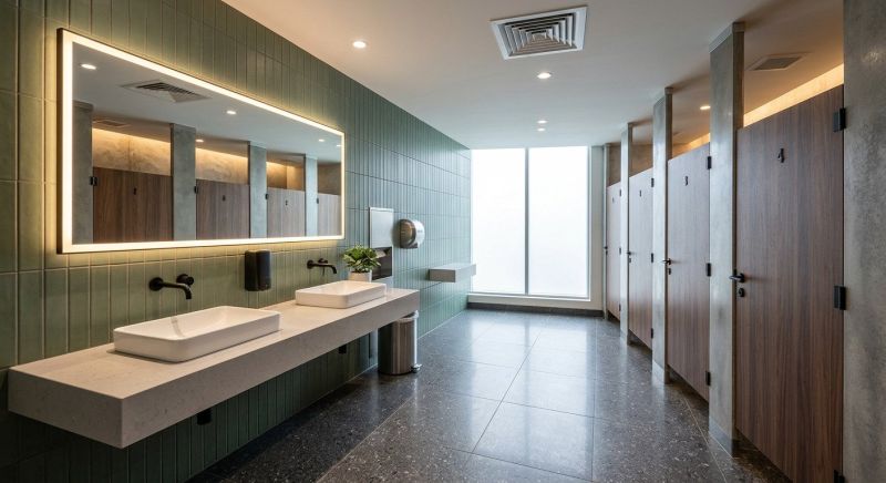 Office Restroom Renovation in Boulder, CO