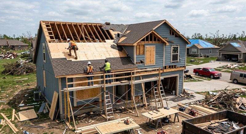 Tornado Damage Repair in Kansas City, KS